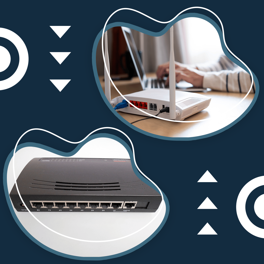 Router, Cables & Networking Devices