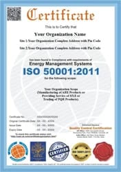 ISO 50001 (EnMS) Energy management Lead Auditor training