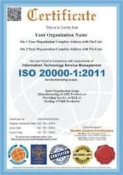 ISO 20000 Information Technology Service Management System (ITSMS) Lead Auditor