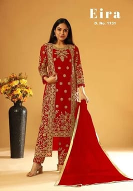 Eira Vol 6 Jacket Style Net Embroidery Salwar Suit