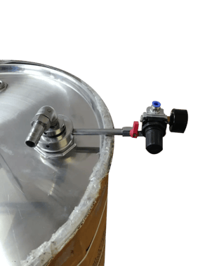 Nitrogen or Air Operated Pressure Pump - Barrel Type