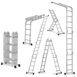 Corvids Aluminium 15.5 Feet Multipurpose Ladder
