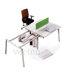 Modular Wooden Office Workstation Table