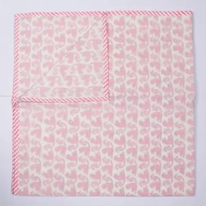 Blue Cotton Bagru Dabu Hand Block Print Fabrics, For Garments, GSM: 50-100
