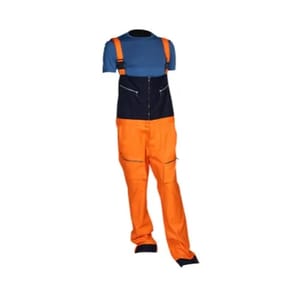 Orange Polyster Bib Trouser