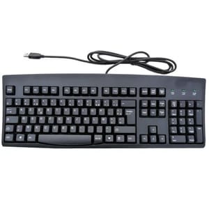 Black Computer Wired Keyboard