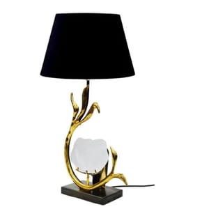 Modern/Contemporary Metal Leaf Alabaster Table Lamp