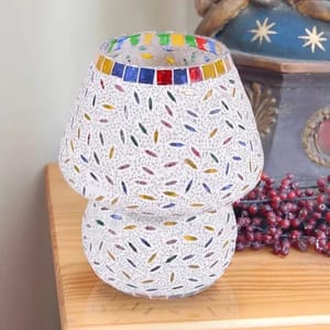 7" Different Colour Design Mosaic Table Lamp