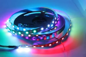 Rgb Led Strip Ws2812b Programmable 5 Meter, For Decoration, Corded Electric
