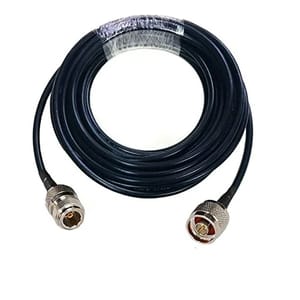 N Type Low Loss Extension Wire (Male/Female) Coaxial RG58, 10 feet / 3 m For Ham Radio