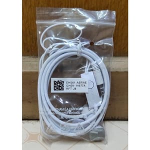 White Samsung Wired Earphone, Model Name/Number: ESH61