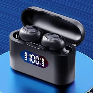 T37 TWS Bluetooth Earbuds, Black, Mobile