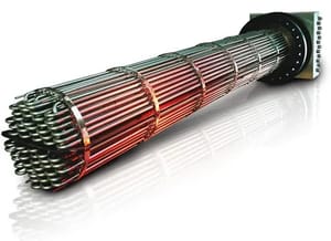 10 - 1000 Kw Round Inline Electric Heaters