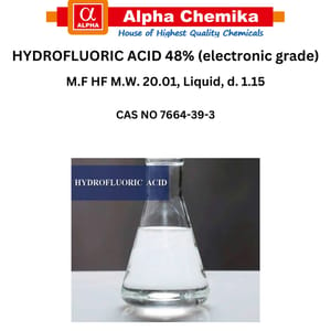 40% HYDROFLUORIC ACID 48% (electronic grade), For Laboratory, Technical Grade