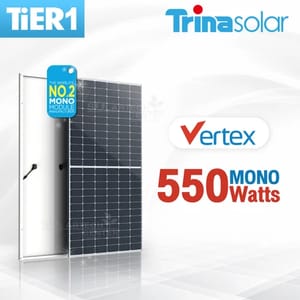Trina 650wp Bifacial Solar Panels