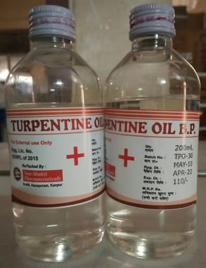 Water White Distilled Turpentine Oil BP, Packaging Type: Bottle