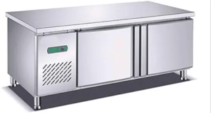 Double Door Metal Door Under Counter Refrigerator, 0~10"c, Capacity: 250l