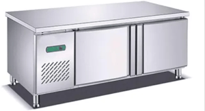 Double Door Metal Door Under Counter Refrigerator, 0~10"c, Capacity: 250l