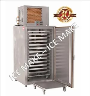 ICE MAKE Stainless Steel Mini Blast Freezer, Single Door, -22 Degree C To -26 Degree C