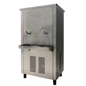 Stainless Steel Water Cooler, Number Of Taps: 2, 1 - 4 Ton
