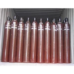Iron Helium Gas Cylinders, 150-200 Bar, 47 L