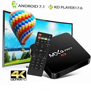 Android TV Box 4K Ultra HD 1GB RAM 8GB ROM Smart TV Box for LED/LCD TV, Internet TV Smart TV Box