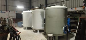 Mild Steel Sand Filter, Vessel Height: 800-1000 mm, 200-400 mm