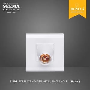 Ronela PC Modular Angle Bulb Holders, For Electrical Fitting