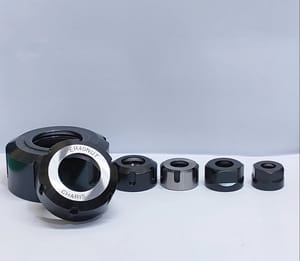 Stainless Steel Collet Chuck Clamping Nut, For Industrial, Size: Dia50