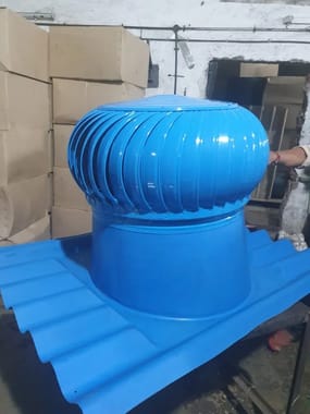 Stainless Steel Powder Coated Turbo Ventilator, for Industrial