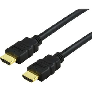 Black PVC Hdmi Cable 3 Meters, 10.2 Gbps