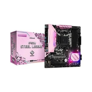 Asrock B450M Steel Legend Pink Edition For Computer