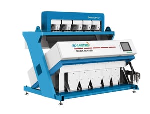 Automatic Multichromatic Mini Rice Color Sorter Machine, 380 V, Three Phase