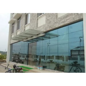 Transparent Facade Safety Laminated Glass, For Windows And Doors, Thickness: 10 mm