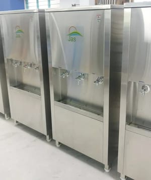 Jas UV+ RO Water Cooler Cum Purifiers, Capacity: 130 Liter/Hour, Number Of Taps: 4
