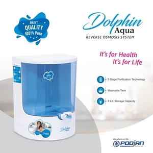5 Stage RO Dolphin Reverse Osmosis Water Purifiers, 9 L