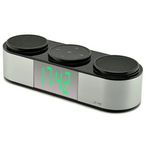 2.0 Rectangular Ceramic Touch Bluetooth Speaker With Clock, Packaging Type: Box