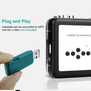 EZCAP 231 Cassette Tape to MP3 Converter-USB Capture Walkman Player Convert Tapes to USB Flash Drive