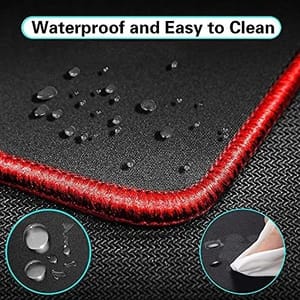 FEDUS Gaming Mouse Pad Non-Slip Base Professional Large Mouse Pad Waterproof and Foldable Pad