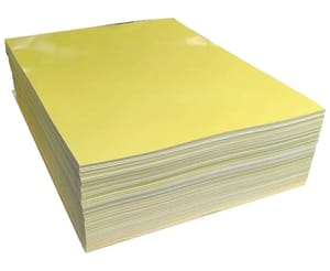 FR4 Yellow FRP Sheet, For Industrial, Shape: Rectangular