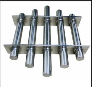 Stainless Steel Grate Magnetic Hopper