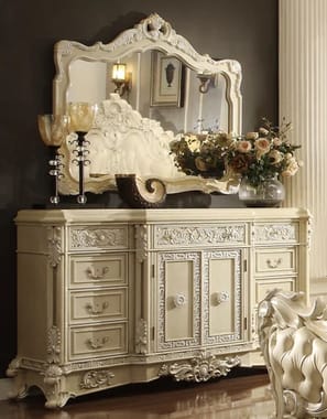 Wooden Luxury Dressing Table, Size: 72 Height 48 Width 18 Depth