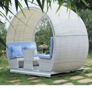 Garden Rattan Furniture Set