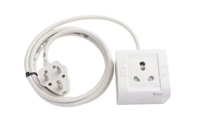White Multi Plug Pin Socket, For Electric Fittings