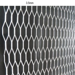 Cold Rolled 3.5mm Diamond Expanded Aluminium Mesh, For Industrial, Packaging Type: Roll