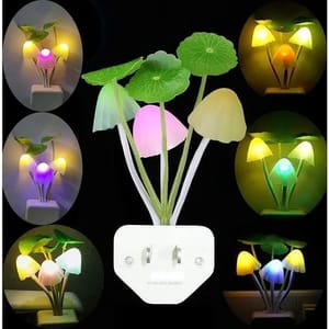 China Multy Mushroom LED Changing Night Light, For Home