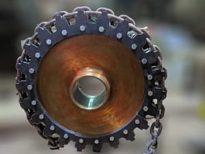 Alloy Steel Machined Industrial Chain Sprocket, For Conveyor