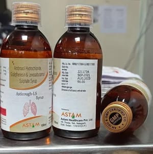 Levosalbutamol Sulphate Ambroxol Hydrochloride And Guaiphenesin Syrup in pcd pharma franchise