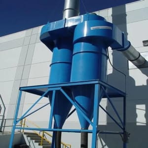 Mild Steel Two Stage Cyclone Dust Collector