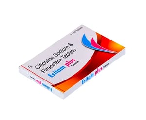 Citicoline Sodium & Piracetam Tablets, For Hospital, Packaging Type: Box